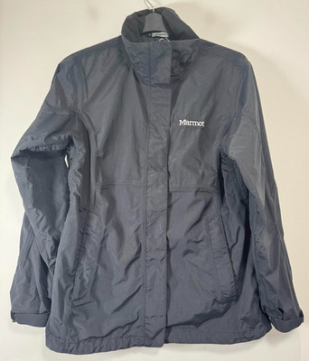 Marmot Regenjacke Damen Large schwarz Softshell MemBrain wasserdicht Full Zip