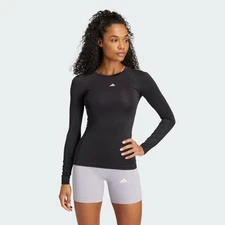 adidas women TECHFIT Long Sleeve Training Top