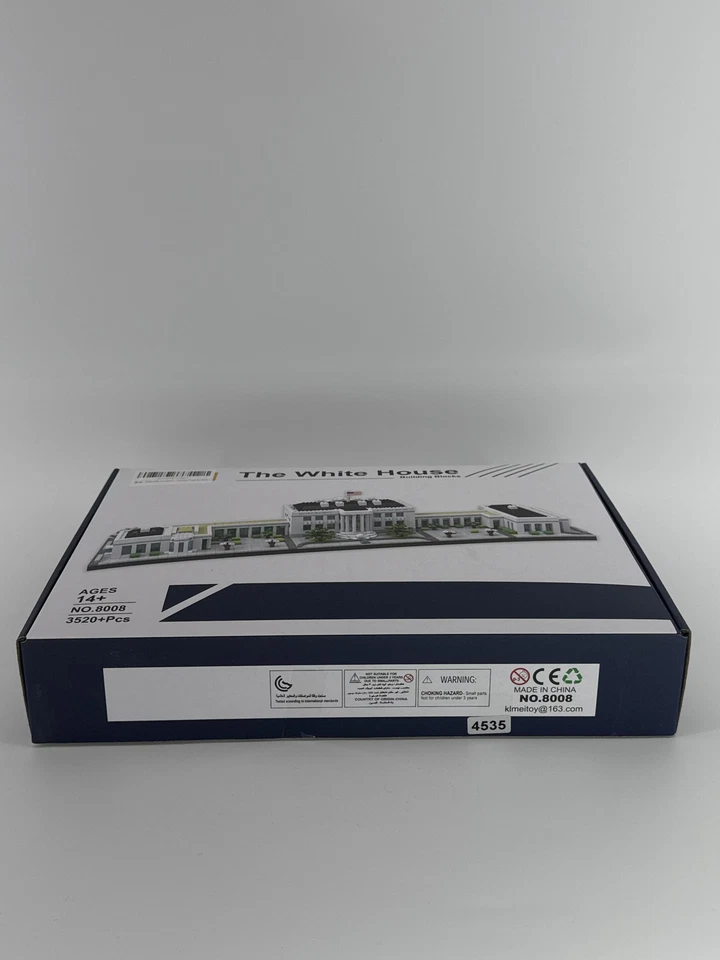 The White House Architecture Building Blocks Kit 3520+ Pcs Model 8008 Ages 14+ - Image 2 of 4