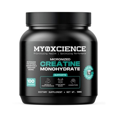 MYOXCIENCE Micronized Creatine | Supports Muscle Performance, Lean Body Mass,...