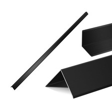 Aluminum Alloy Black Corner Guards 20Ga Thickness Wall Corner Protectors for ...
