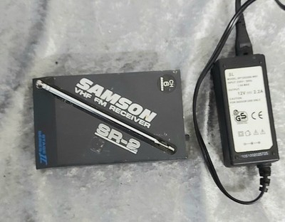 Samson SR-2 VHF FM Receiver mit Netzstecker 