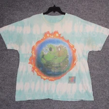 Travis Scott Cactus Jack Astroworld Tie Dye Graphic T Shirt XL