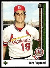 1989 Upper Deck Tom Pagnozzi St. Louis Cardinals #602