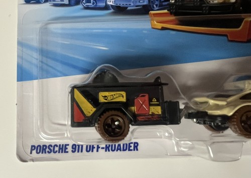Hot Wheels Track Fleet Porsche 911 Off Roader 1:64 Hauler - Picture 3 of 4