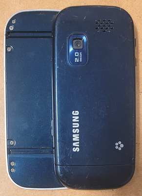 Samsung Gravity 2 II SGH-T469 - Blue and Silver ( T-Mobile ) Rare