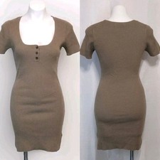 Urban Outfitters UO Women's Lily Knitted Stretchy Bodycon Dress Medium