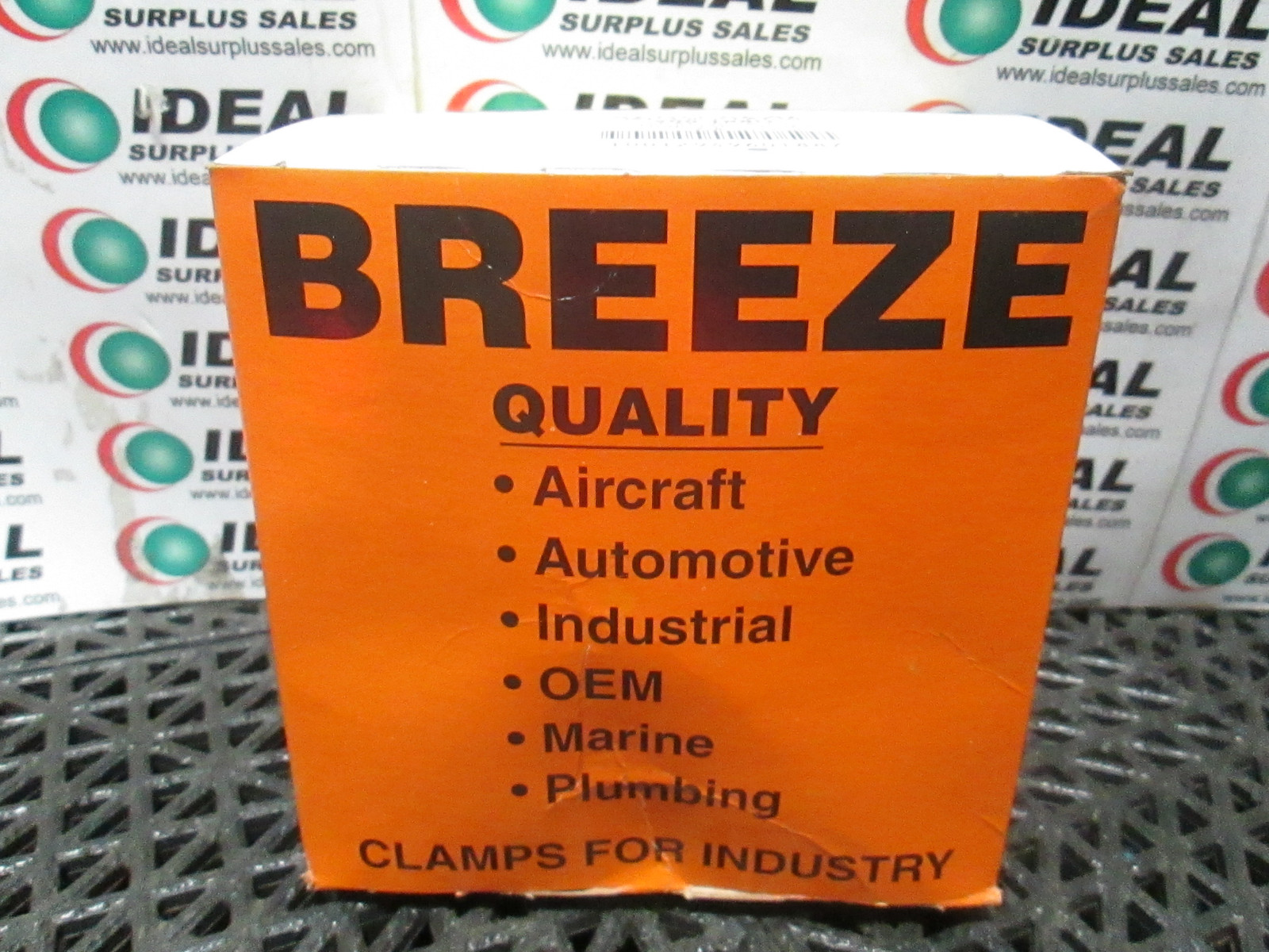 BREEZE CLAMPS 600188H HOSE CLAMP-New In Box img