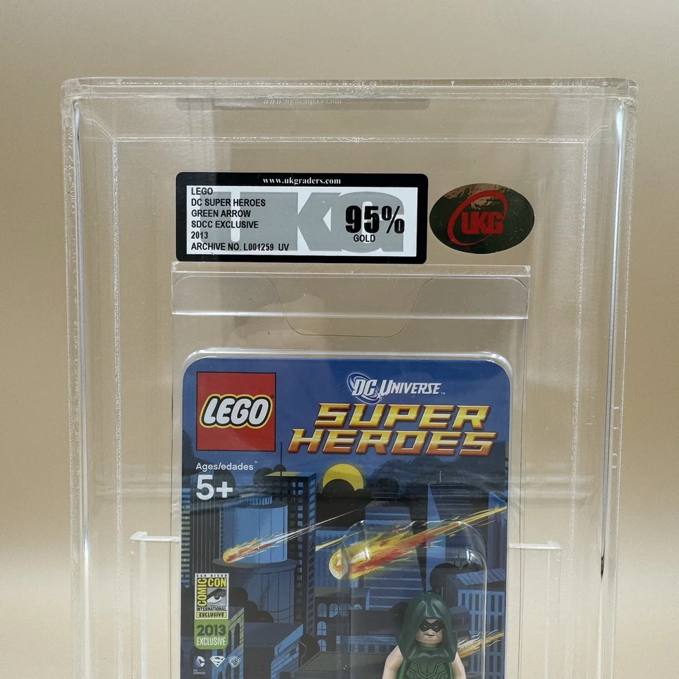 LEGO SDCC 2013 Green Arrow Minifigura - San Diego Comic Con DC - UKG 95% Foto 3 de 4