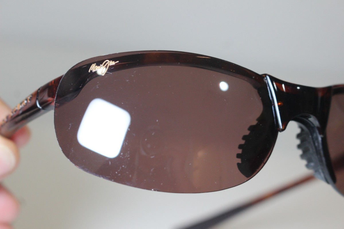 Maui Jim Sport MJ 406 10 Dark Tortoise Rose Polarized Sunglasses