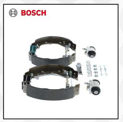 Brake shoes drum brake set rear Bosch 0 204 114 680 P new OE QUALITY