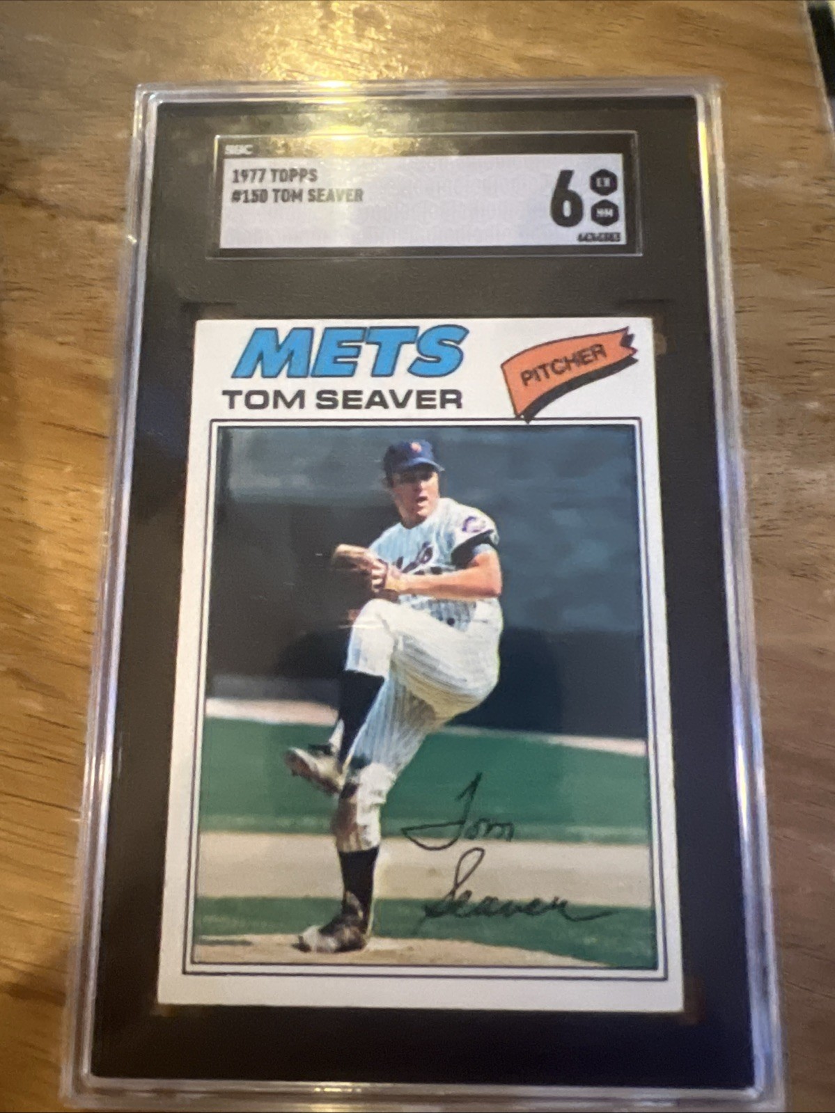 1977 Topps Tom Seaver #150 SGC 6
