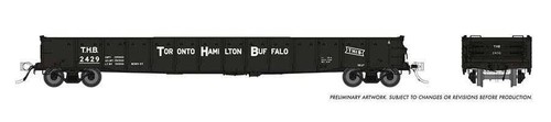 Góndola Canadian Mill Rapido HO 52' 6" paquete de 6 Toronto Hamilton & Buffalo T 50056 | Zustand: New