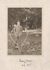 Prince Franz Joseph Thurn And Taxis ( 18671952) Portrait Photo Signed 1913