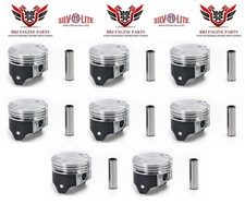 8 Silvolite Flat Top 4.030 Pistons For 1970-1972 Ford 351c Cleveland