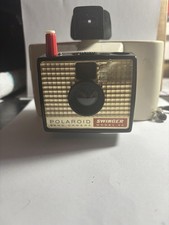 Vintage Polaroid Land Camera 1960S Swinger Model 20 With Case And Instructions