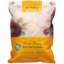 Silica Gel for Drying Flowers - 5 LBS, Color-Indicating