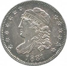 1831 Capped Bust Half Dime *9040