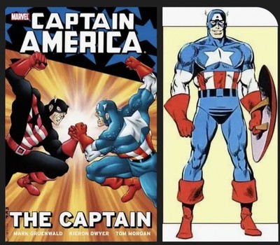 Captain Amerika 54cm Helm Figur Sammeln Handbemalt Avengers Marvel Jack Kirbyund