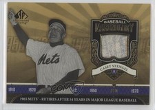 2006 SP Legendary Cuts Baseball Chronology Materials Casey Stengel HOF uk2