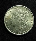 1898 Morgan Silver Dollar AU / BU Nice Luster