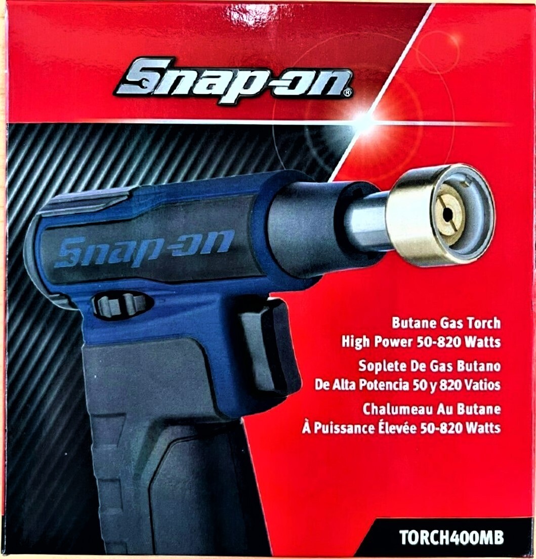 🔥 *NEW* SNAP-ON BLUE BUTANE GAS TORCH TORCH400MB TORCH400 HIGH