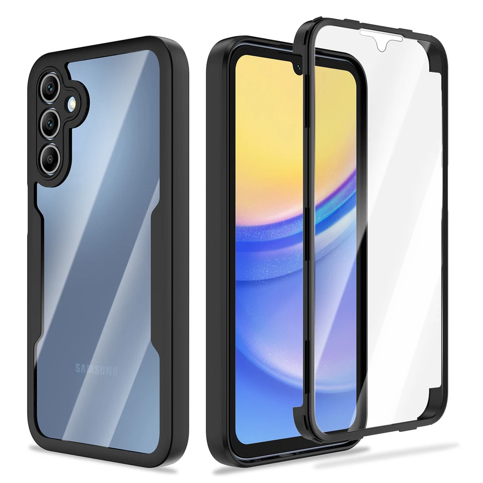 Funda Completa Resistente para Teléfono Samsung Galaxy A15 5G Protector de Pantalla Incorporado Foto 2 de 4