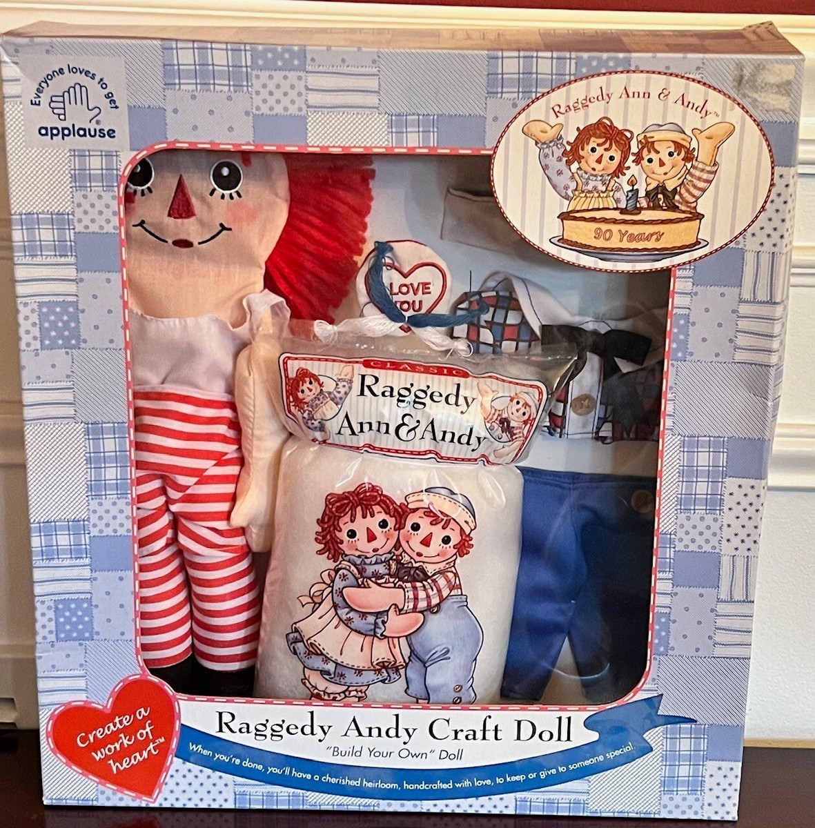 Raggedy Andy Craft Doll Kit Build Your Own 2005 13