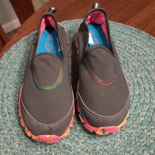 Kids skechers 3.5 rainbow shoes