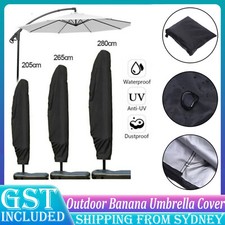 3 Sizes Heavy Duty Parasol Banana Umbrella Cover Cantilever Outdoor Patio Shield