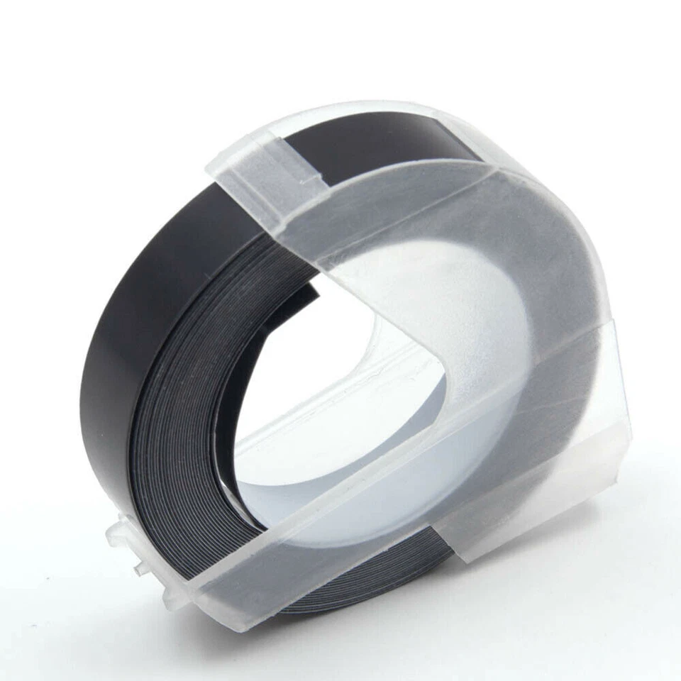 5PK para DYMO Organizador Xpress Label Maker Cinta de Grabado 3D 520109 Negro 3/8" Foto 2 de 4