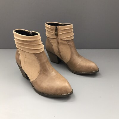 Nomad Oakley Faux Leather Ankle Boot 7