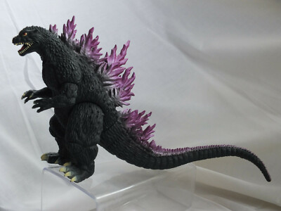 BANDAI ~ Godzilla 1999 Vinyl Figure 7” tall purple fins ~ SHIPS