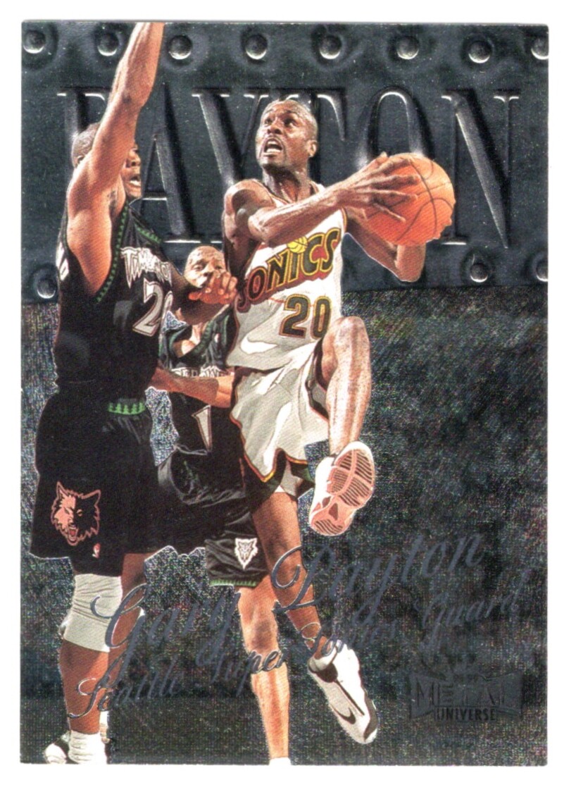 GARY PAYTON  SONICS  1994-95 UPPER DECK UD SPECIAL EDITION #82
