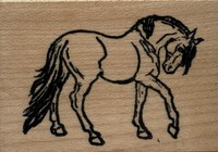 Mounted Rubber Stamps Show Horse Small Wood Mount 1 3/4 X 2 1/2 Mounted Rubber Stamps Show Horse Small Wood Mount 1 3/4 X 2 1/2