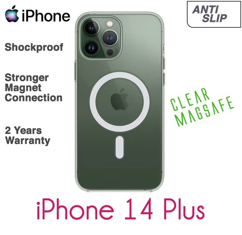 Magsafe iPhone Clear Cover Shockproof Non Slip Apple Case Mag Safe - Picture 24 of 28