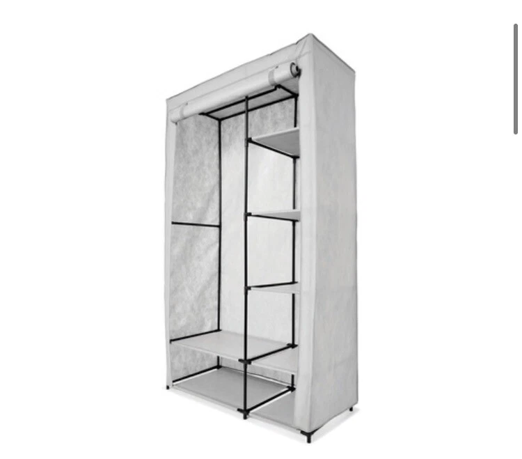 Portable 2024 wardrobe kmart
