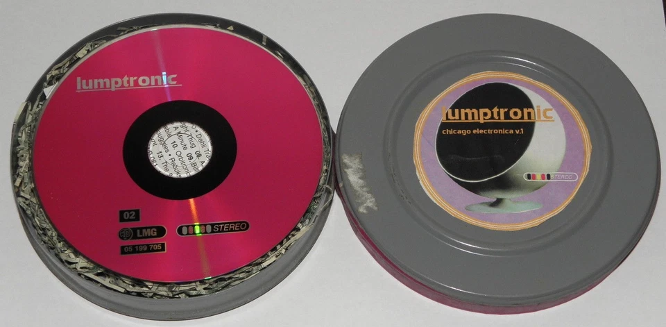 LUMPTRONIC : CHICAGO ELECTRONICA V.1 (RARE METAL TIN VERSION) LMG 02 - Image 1 of 1
