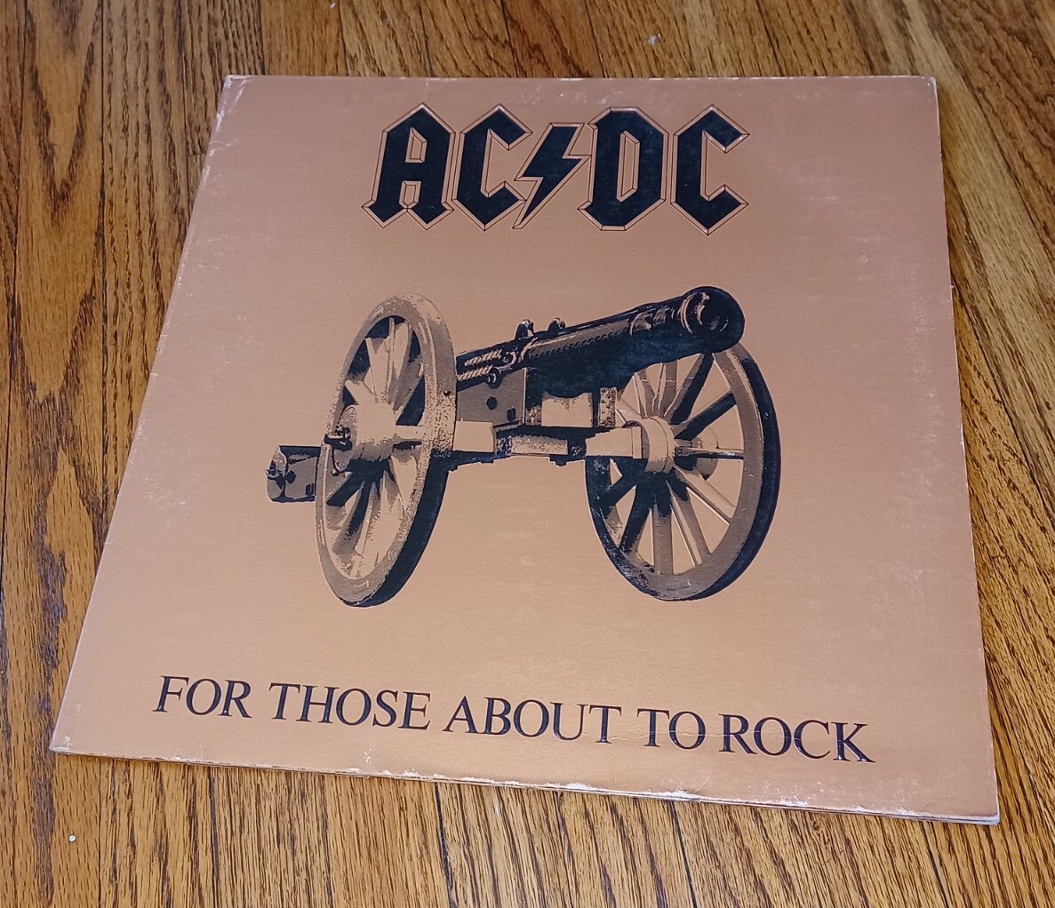 AC/DC FOR THOSE ABOUT TO ROCK 帯付き AC/DC – For Those About To Rock (We Salute You) – Vinyl