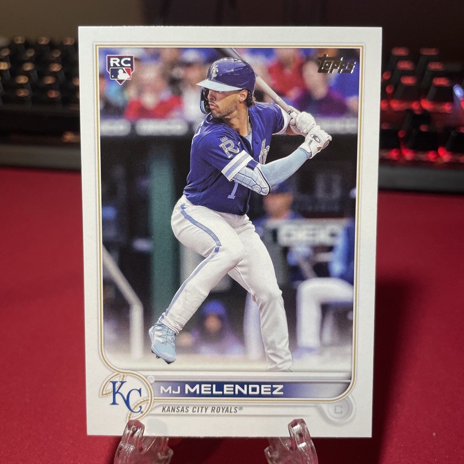 2022 Topps Update Series MJ Melendez RC Rookie #US223 Kansas City Royals A70