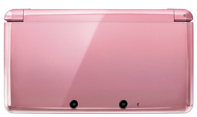 Nintendo Original 3DS Pearl Pink Handheld System Tested Works! 2