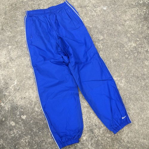 Vintage Blue White Large Tall 80s 90s 