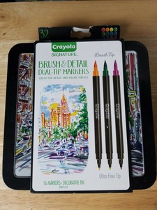 crayola brush tip markers 32