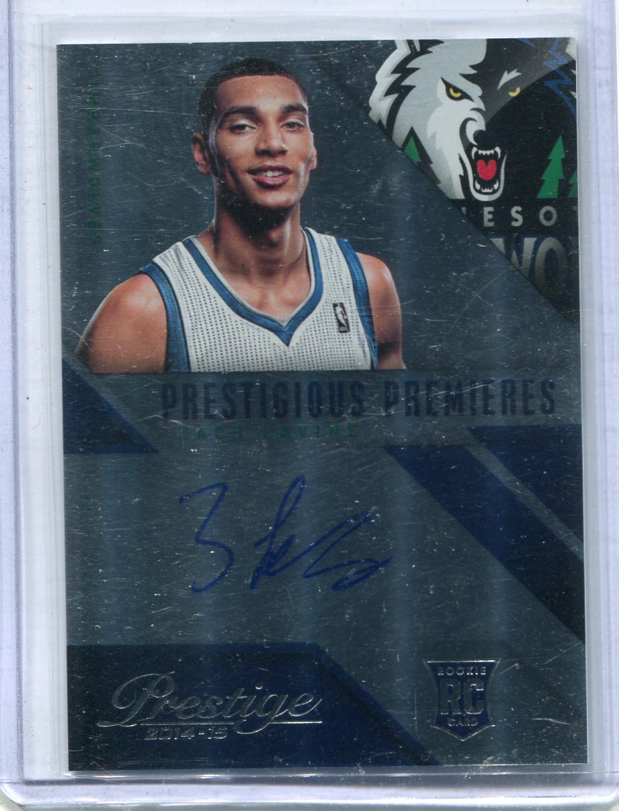 NBA ZACH LAVINE 2014-15 PANINI SELECT Purple White PRIZM
