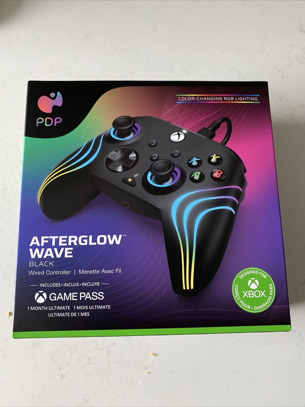 PDP Wired Xbox/PC + 1 Month Gamepass Xbox Neon Black