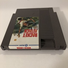 Racket Attack Nintendo Entertainment System NES, 1988 Cleaned Tested Working