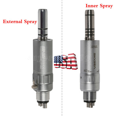 Dental Low Speed Inner/External 4 Hole Air Motor Handpiece E-type NSK Style de