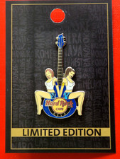 HRC Hard Rock Cafe Oslo Tattoo Girls Girl Guitar LE100 new