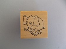 CREATIVE IMAGES RUBBER STAMPS CISTAMPS CUTE ELEPHANT NEW STAMP