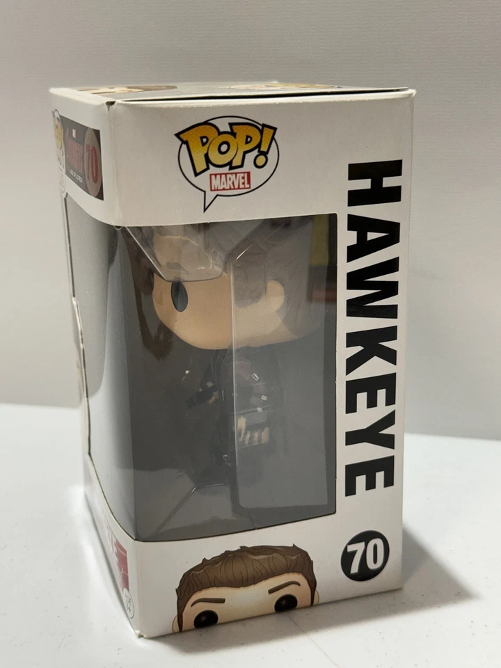 Funko Pop! MARVEL AVENGERS: AGE OF ULTRON HAWKEYE BOBBLE-HEAD FIGURA #70 NUEVO EN CAJA NUEVO Foto 2 de 4